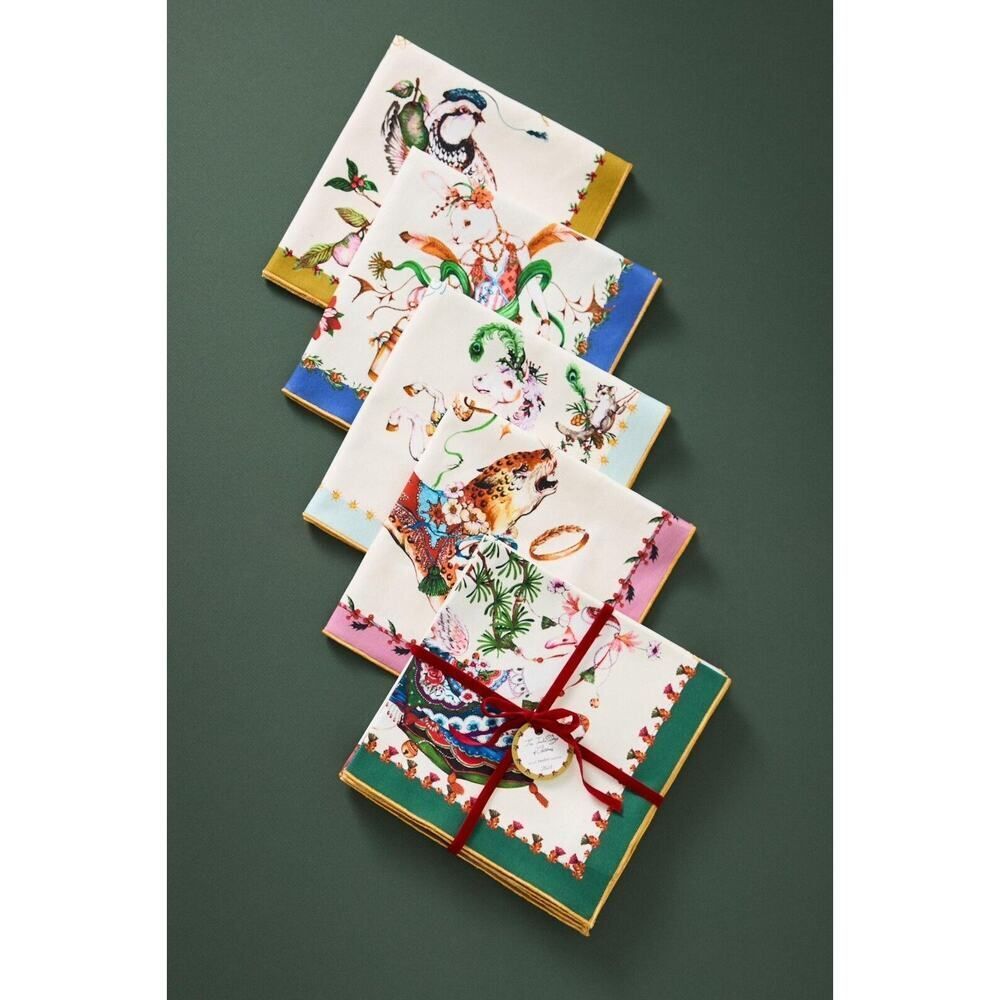 Phannapast Taychamaythakool x Anthropologie Twelve Days of Christmas Set of 12